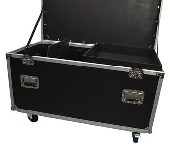 Large Universal Flight Case with Wheels 1220x640x625mm
